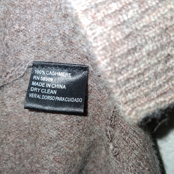 ANTONIO MELANI Cashmere Sienna Brown Cowl Neck Sweater - Picture 11 of 12